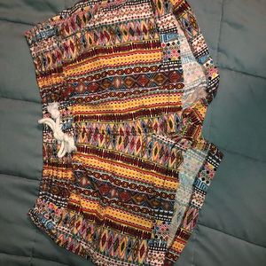 Boho style shorts